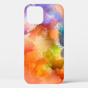 Abstraktes Kunstmuster Hand zeichnend modern Case-Mate iPhone Hülle