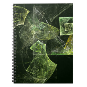 Abstraktes KunstNotebook Notizblock