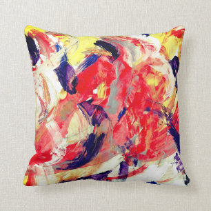 Abstraktes Kunstthrow-Kissen Kissen