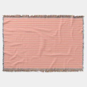 Abstraktes Lachsrosa stripes Muster Decke