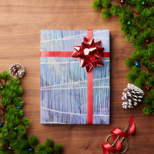 Abstraktes Lavendel-Alkohol-Tinte mit feinen Linie Geschenkpapier