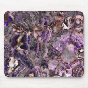 Abstraktes lila Amethyst Quartz, lila Granit Mousepad