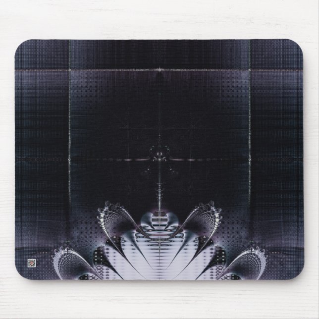 Abstraktes Lila Mousepad (Vorne)