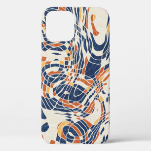 Abstraktes Line Geo, topographisch nahtlos Muster. Case-Mate iPhone Hülle