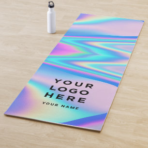 Abstraktes Logo für das benutzerdefinierte Untern Yogamatte
