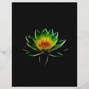 Abstraktes Lotus