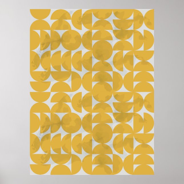 Abstraktes Mädchen Gesicht. schöne Frau. Fashion i Poster (Vorne)