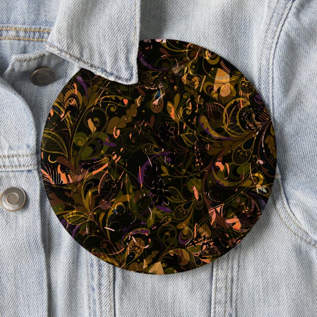 Abstraktes Mandala 5 Button (Beispiel)