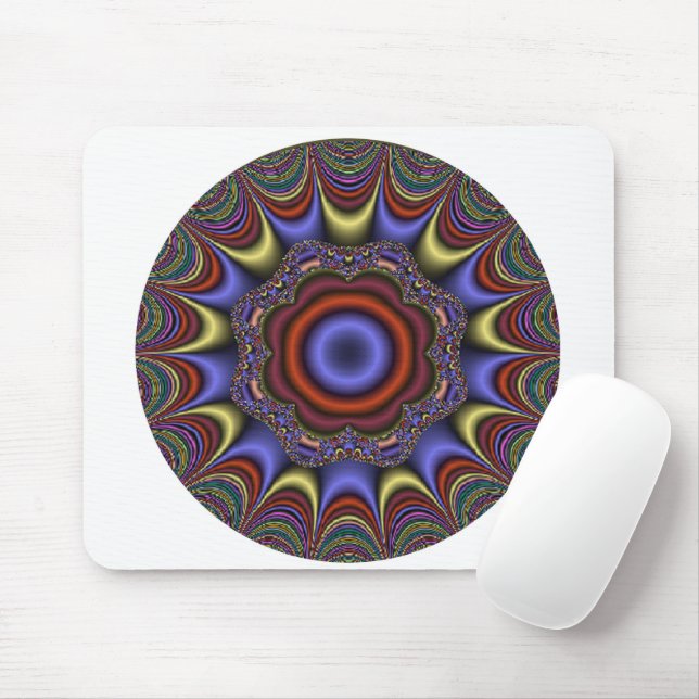 Abstraktes Mandala Mousepad (Mit Mouse)