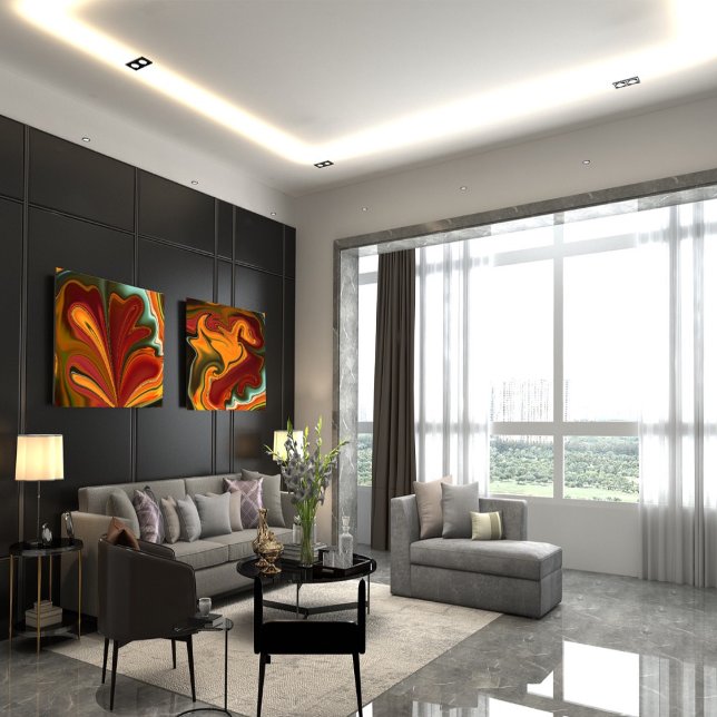 Abstraktes Marmor Flüssig-farbiges, glänzendes Pos Poster (Von Creator hochgeladen)