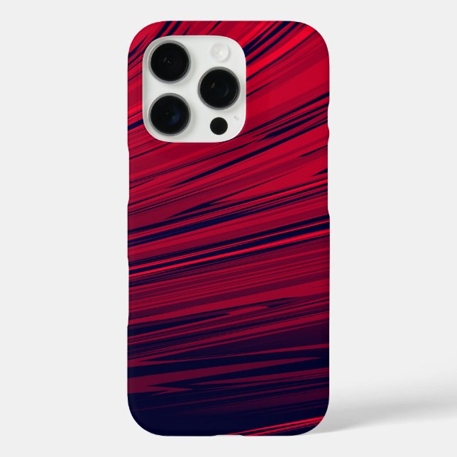 Abstraktes Marmordesign iPhone 16 Pro Hülle (Rückseite)
