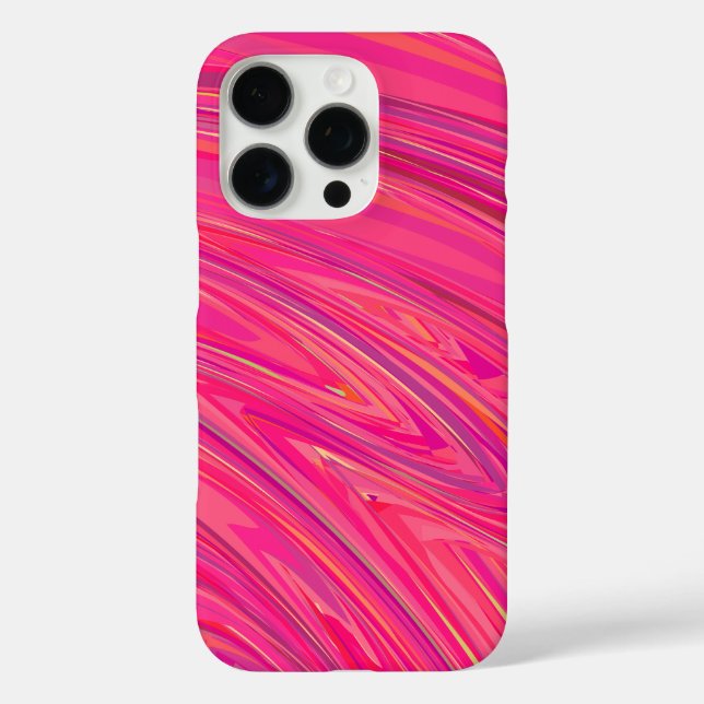Abstraktes Marmormuster iPhone 16 Pro Hülle (Rückseite)