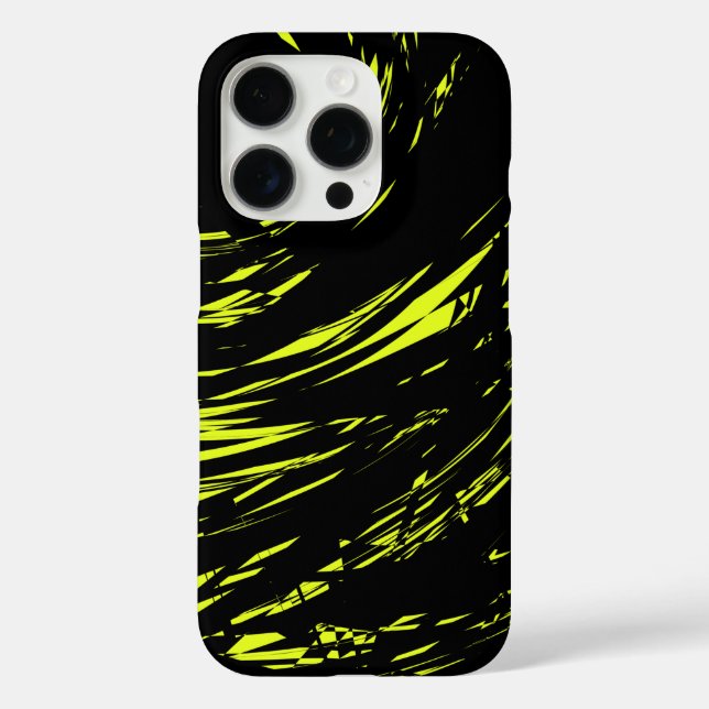 Abstraktes Marmormuster iPhone 16 Pro Hülle (Rückseite)