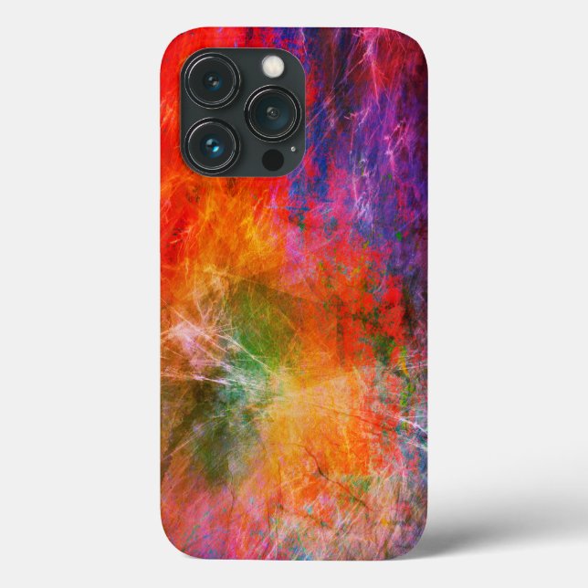Abstraktes Mehrfarben-Telefon Case-Mate iPhone Hülle (Rückseite)