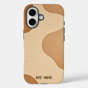 Abstraktes Minimalistisches Design iPhone 16 Hülle