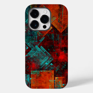 Abstraktes, modernes, Cooles künstlerisches Muster Case-Mate iPhone 14 Pro Hülle