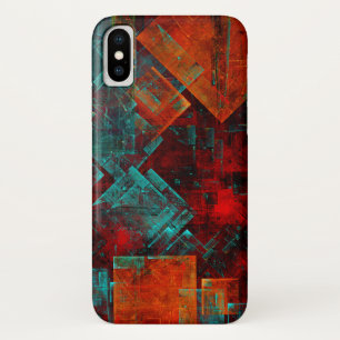 Abstraktes, modernes, Cooles künstlerisches Muster Case-Mate iPhone Hülle