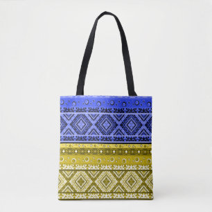 Abstraktes modernes Dekor mit geometrischen Orname Tasche