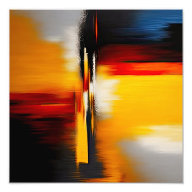 Abstraktes modernes Design Fotodruck (Vorne)
