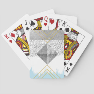 Abstraktes modernes Design Spielkarten