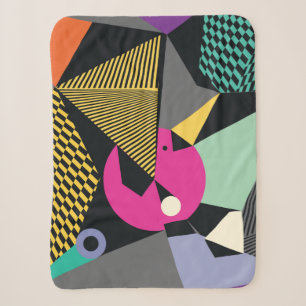 Abstraktes, modernes Dreiecke-Hintergrundbild Sherpadecke