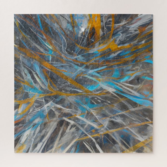 Abstraktes modernes Kunstmuster (Vertikal)