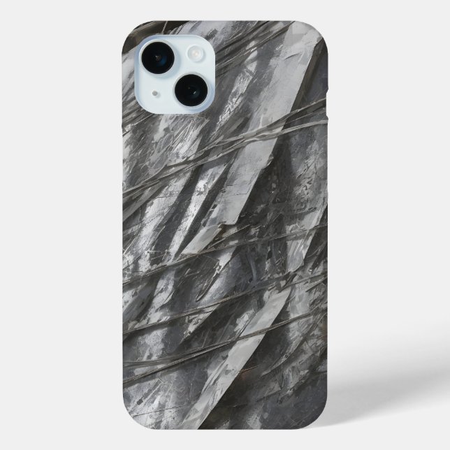 Abstraktes modernes Kunstmuster Case-Mate iPhone Hülle (Rückseite)