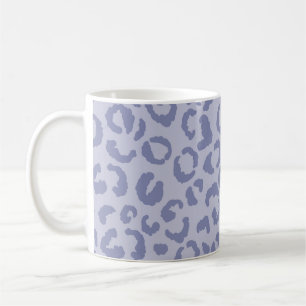 Abstraktes modernes Leopardenmuster nahtlos. Tiere Kaffeetasse