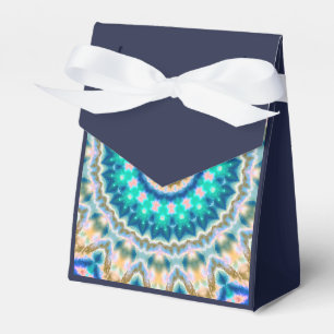 Abstraktes modernes Mosaik-Kaleidoskopbild Geschenkschachtel