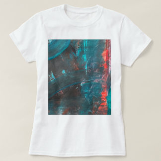 Abstraktes modernes T-Shirt
