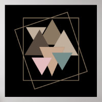 abstraktes modernistisches geometrisches Muster