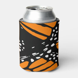 Abstraktes Monarch Butterfly-Design Dosenkühler