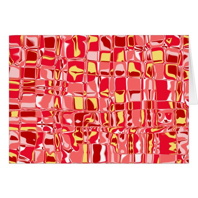 Abstraktes Mosaik (Vorderseite (Horizontal))