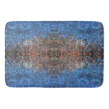 Abstraktes Mosaik aus verkettetem Glas