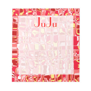 Abstraktes Mosaik Notizblock