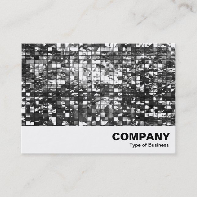 Abstraktes Mosaik Visitenkarte (Vorderseite)