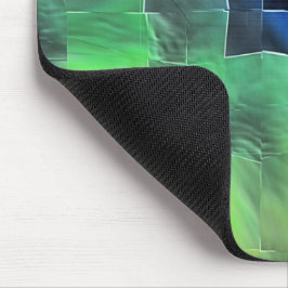 Abstraktes Mosaik zeichnend leicht geschnitzt und Mousepad