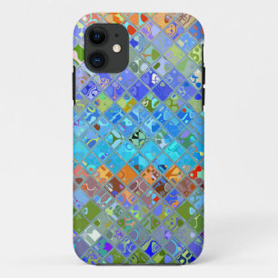 Abstraktes Mosaikglas-Muster #5 title_seo2