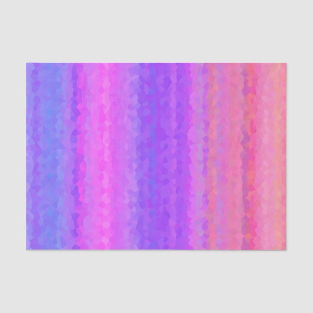 Abstraktes Mosaikmuster Seidenpapier (Vorderseite)