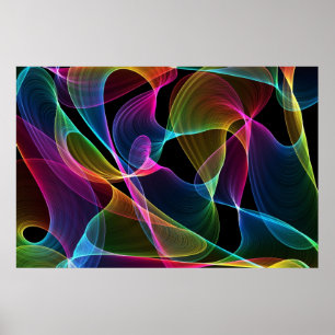 Abstraktes multi buntes Plakat