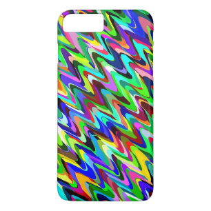 Abstraktes Multicolor-Mosaikmuster #2 iPhone 8 Plus/7 Plus Hülle