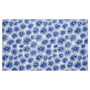 Abstraktes Muster 101115 - Navy Blue Stoff