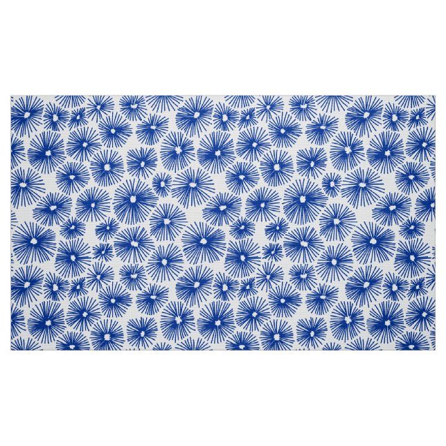 Abstraktes Muster 101115 - Navy Blue Stoff (Fat Quarter (45,7 x 55,9 cm))