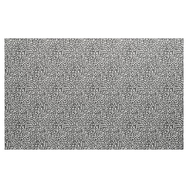 Abstraktes Muster 190621 Schwarzweiß Stoff (Yard (91,4 cm))