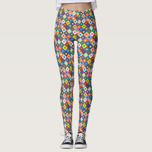 Abstraktes Muster 220524 (gedrehte 45 Grad) Leggings