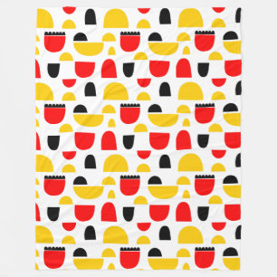 Abstraktes Muster 280515 Fleecedecke