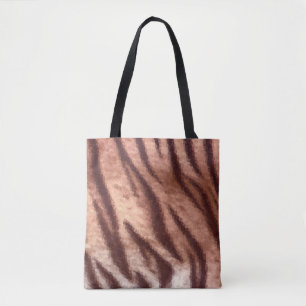 Abstraktes Muster aus Poly-Tiger. Natur Tasche