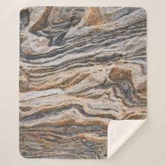 Abstraktes Muster aus Texturmarmor Sherpadecke