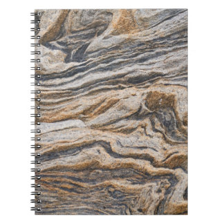 Abstraktes Muster aus Texturmor Notizblock