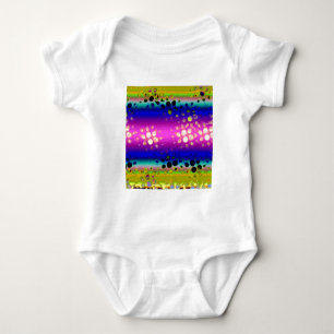 Abstraktes Muster Baby Strampler